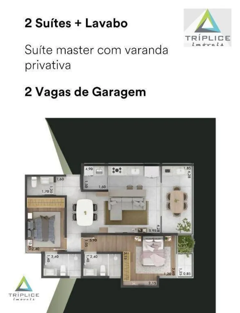 Apartamento, 2 quartos, 76 m² - Foto 15
