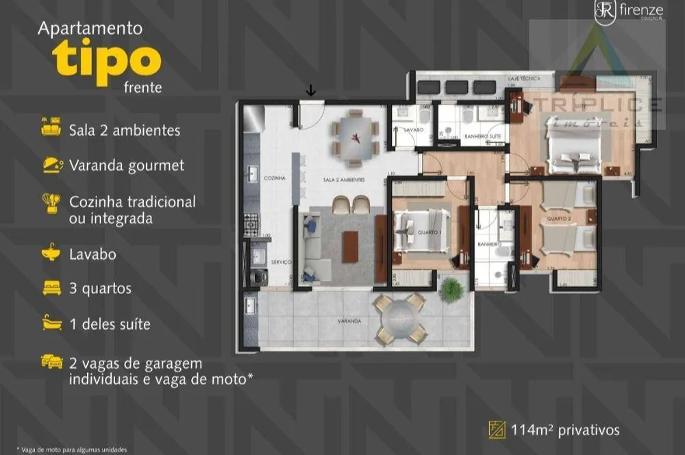 Apartamento, 3 quartos, 173 m² - Foto 4