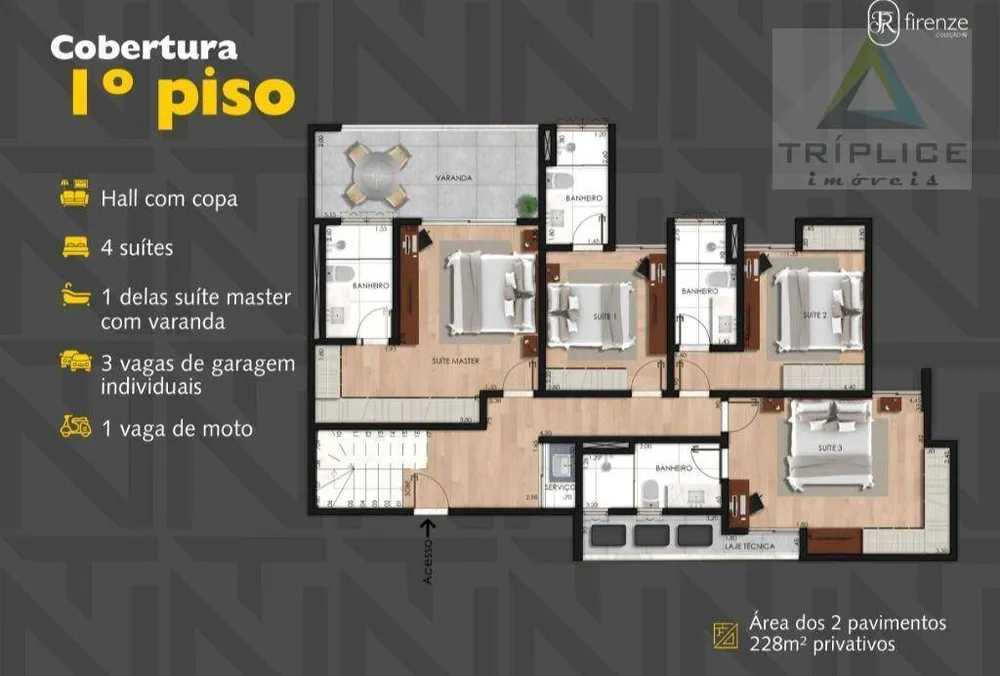 Apartamento, 3 quartos, 173 m² - Foto 6