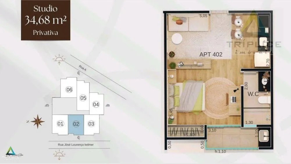 Loja-Salão, 76 m² - Foto 7