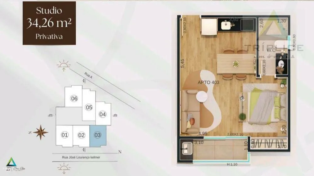 Loja-Salão, 76 m² - Foto 8