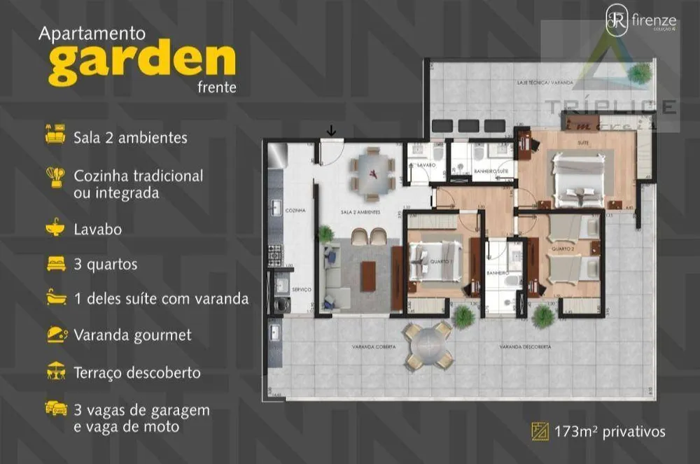 Apartamento, 3 quartos, 234 m² - Foto 3