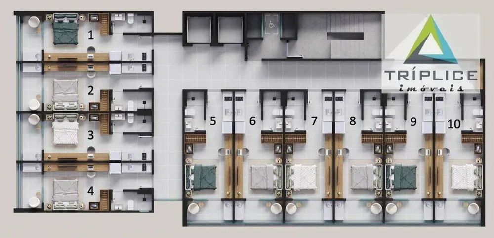 Kitnet-Studio, 26 m² - Foto 20