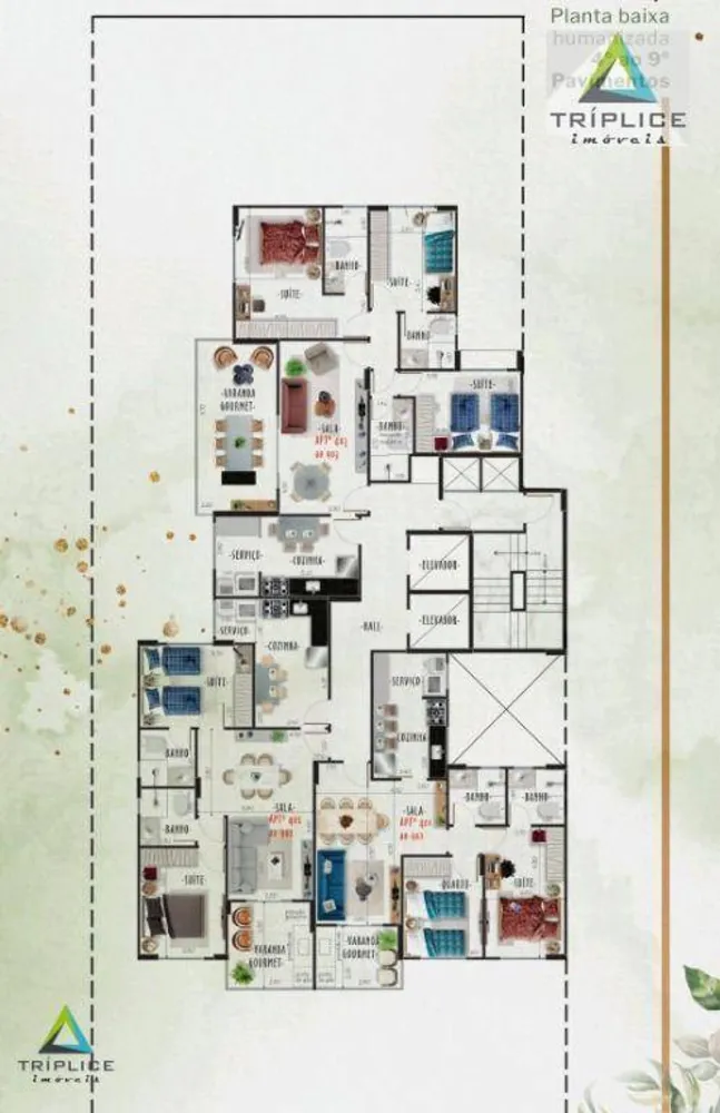 Apartamento, 2 quartos, 77 m² - Foto 7
