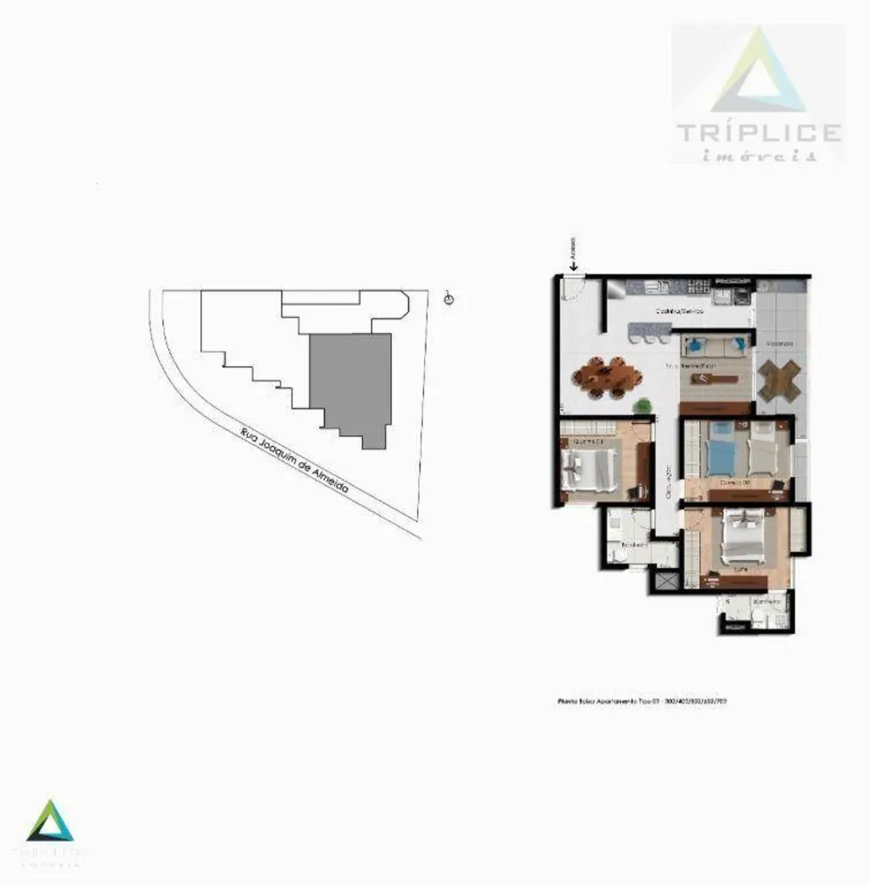 Apartamento, 3 quartos, 100 m² - Foto 12