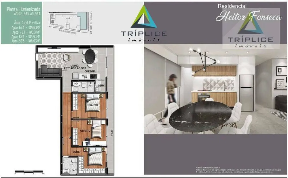 Apartamento, 3 quartos, 123 m² - Foto 12