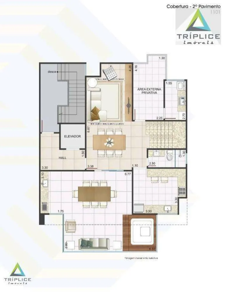 Apartamento, 3 quartos, 125 m² - Foto 4