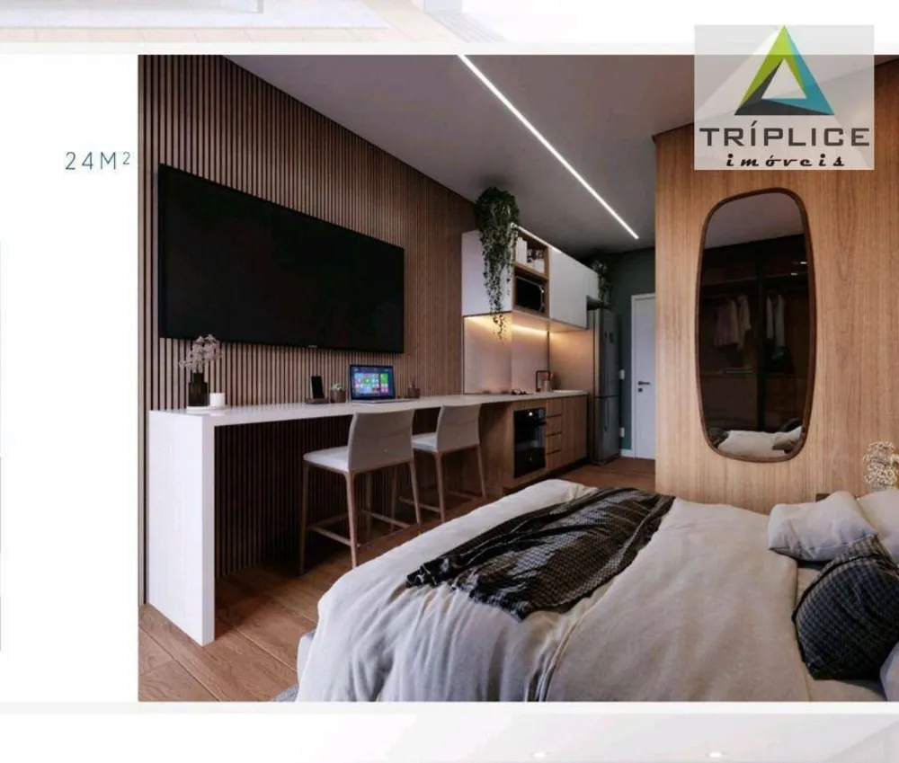 Kitnet-Studio, 24 m² - Foto 13