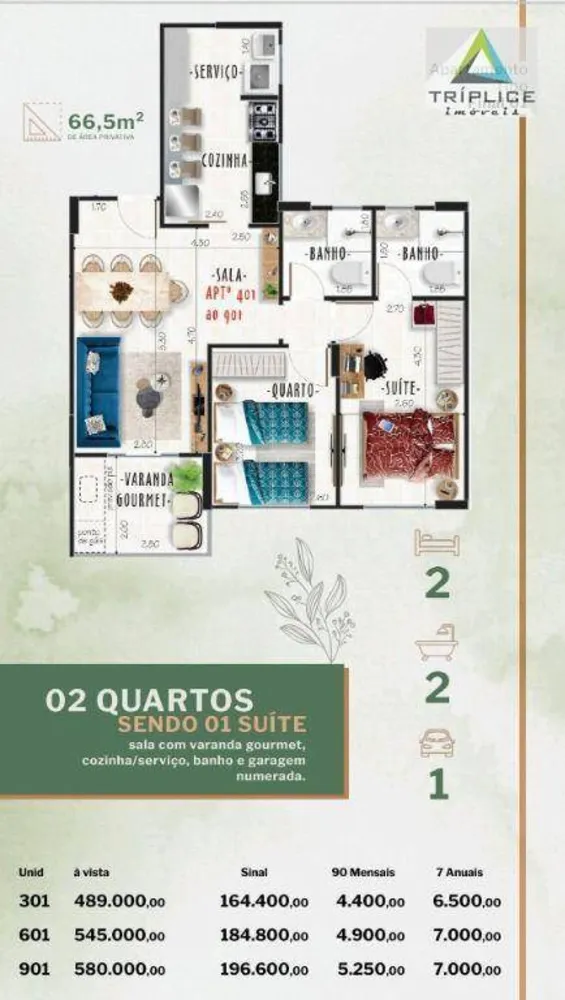 Apartamento, 2 quartos, 111 m² - Foto 9