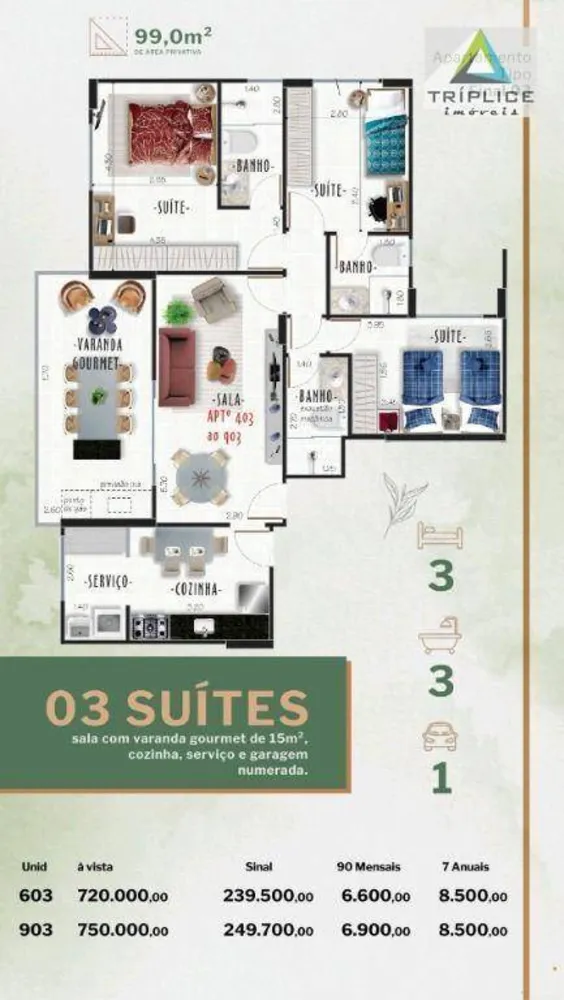 Apartamento, 2 quartos, 111 m² - Foto 11