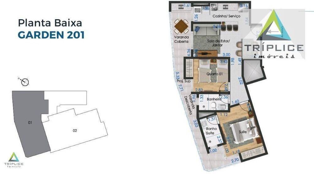 Apartamento, 2 quartos, 75 m² - Foto 7