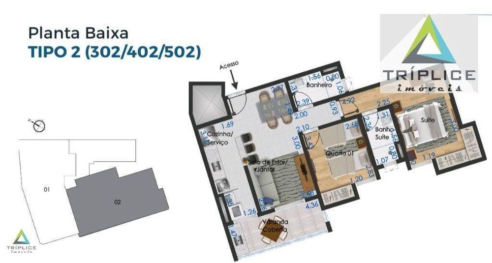 Apartamento, 2 quartos, 75 m² - Foto 10