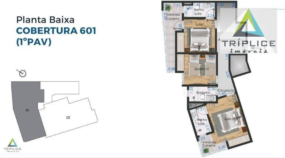 Apartamento, 2 quartos, 75 m² - Foto 12