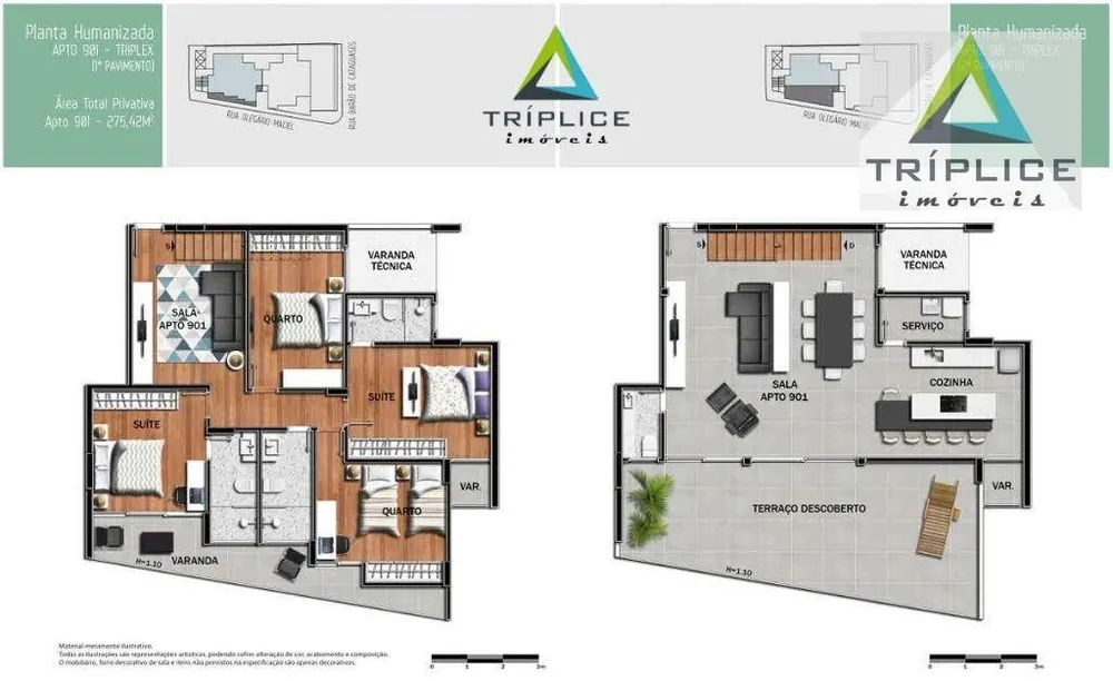 Cobertura, 4 quartos, 212 m² - Foto 2