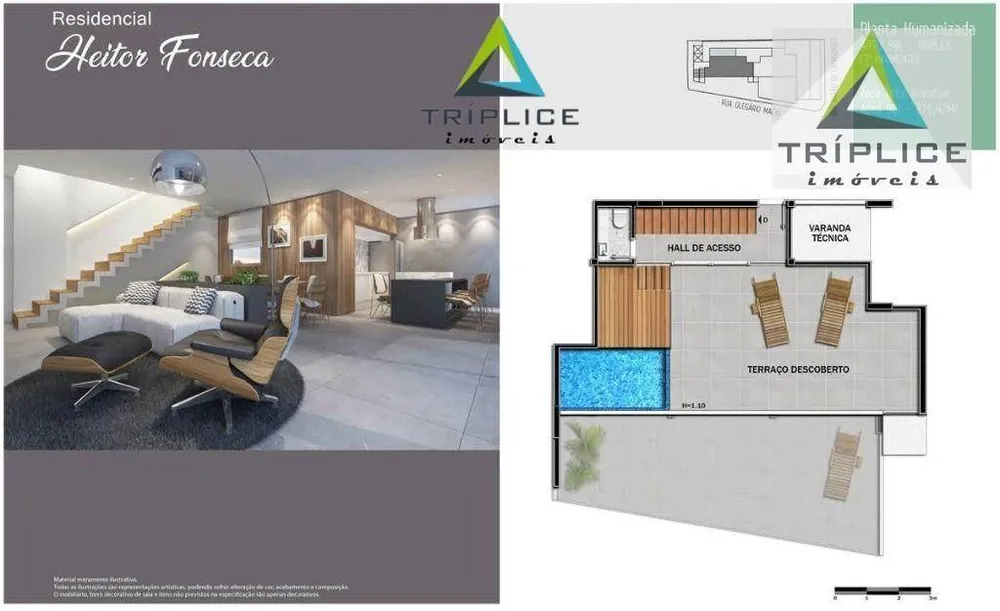 Cobertura, 4 quartos, 212 m² - Foto 3