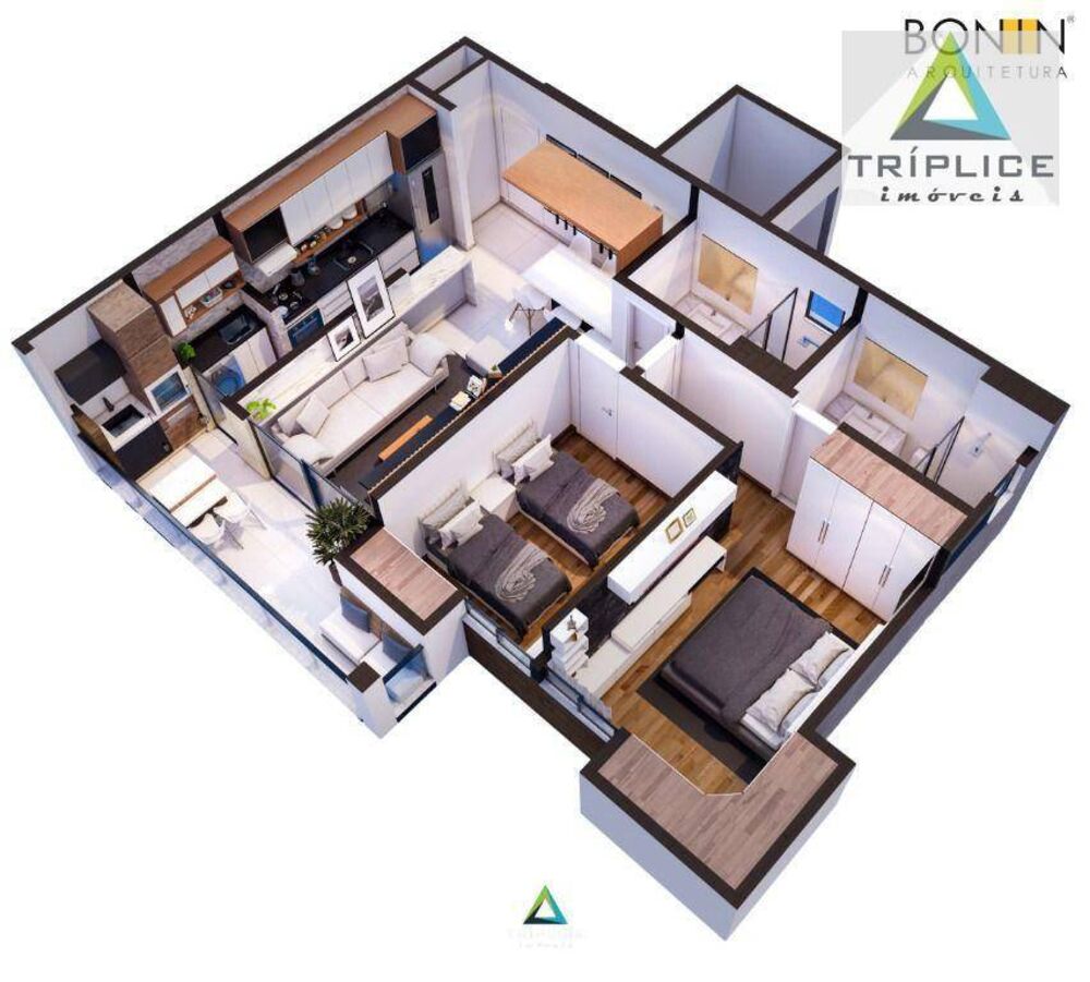 Apartamento à venda com 2 quartos, 84m² - Foto 5