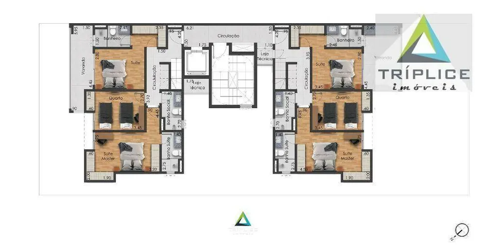 Apartamento, 2 quartos, 105 m² - Foto 14