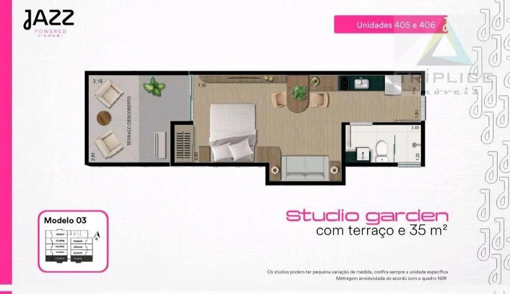Kitnet-Studio, 22 m² - Foto 12