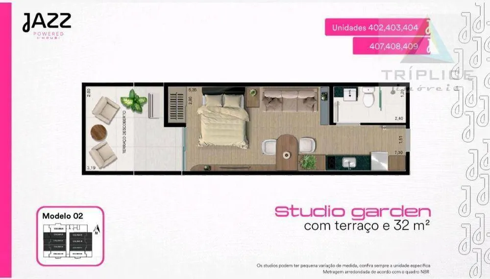 Kitnet-Studio, 22 m² - Foto 11