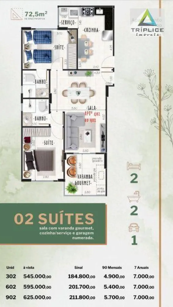 Apartamento, 2 quartos, 65 m² - Foto 10