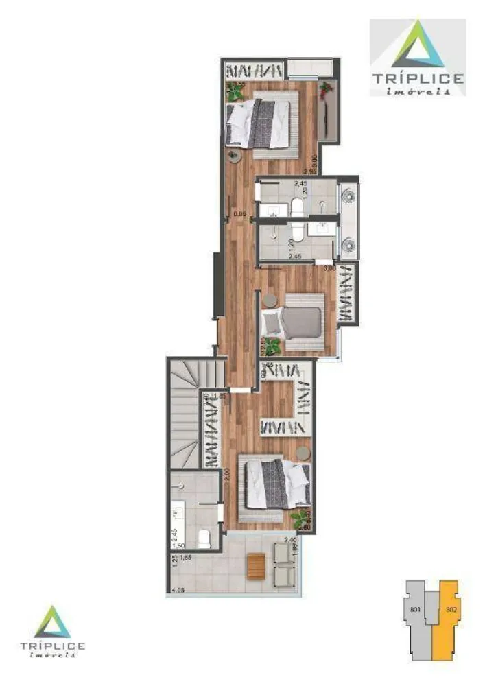 Apartamento, 2 quartos, 80 m² - Foto 20