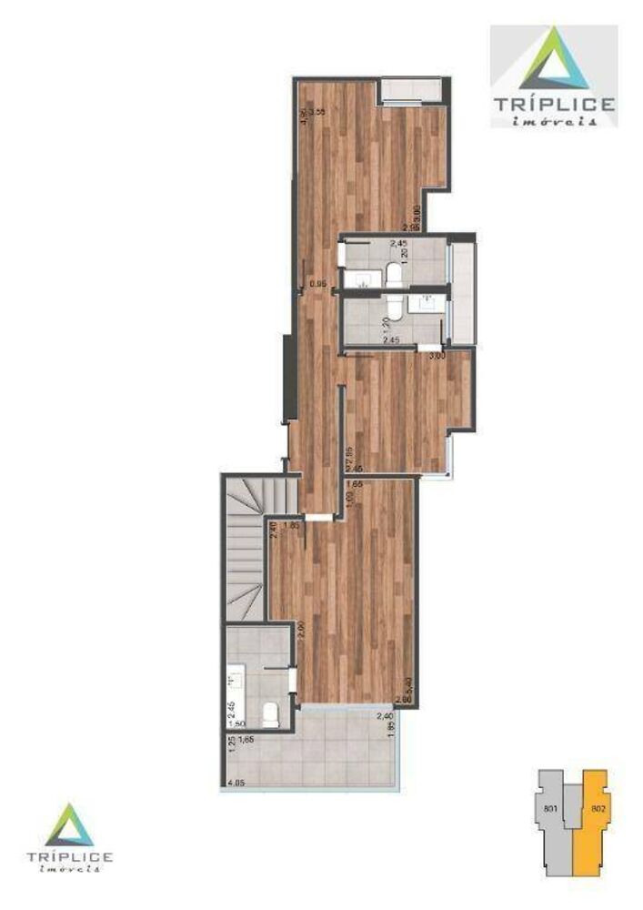 Apartamento à venda com 2 quartos, 80m² - Foto 6