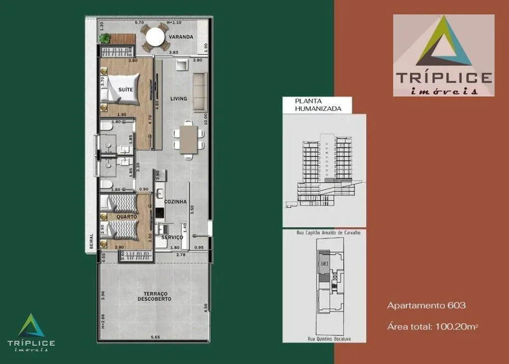 Cobertura, 3 quartos, 151 m² - Foto 9