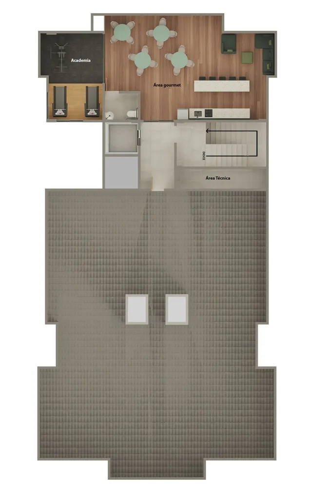 Apartamento, 2 quartos, 46 m² - Foto 7