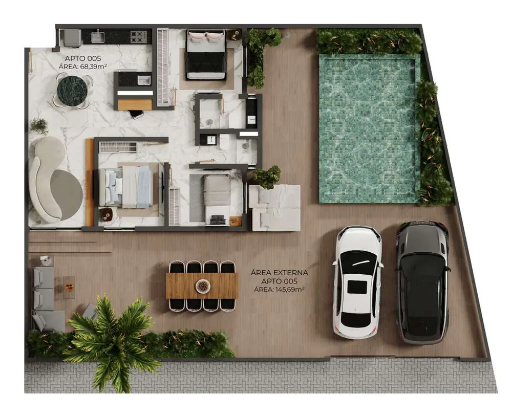 Apartamento, 2 quartos, 53 m² - Foto 12