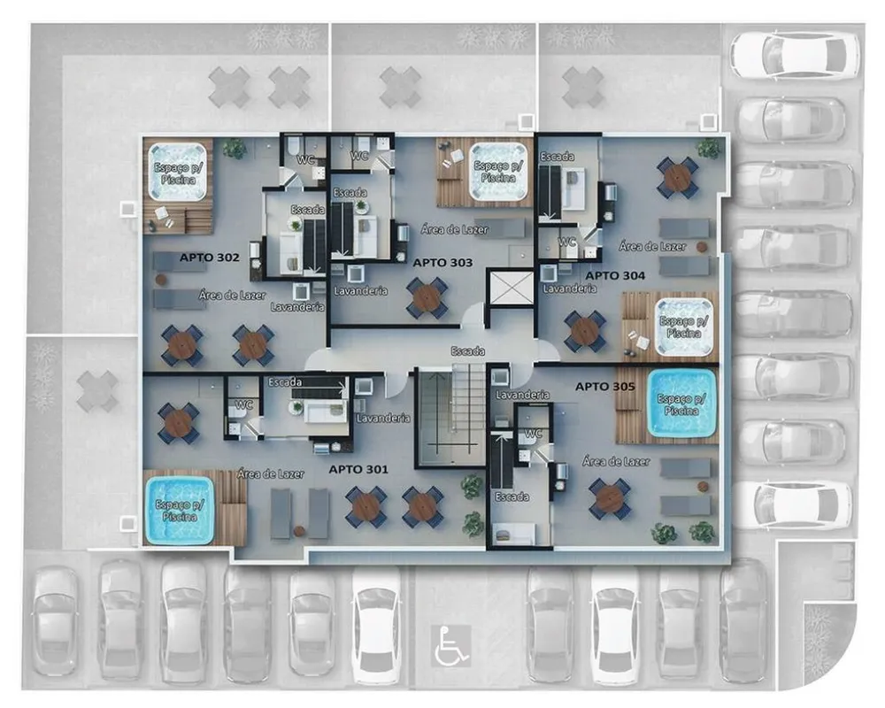 Apartamento, 3 quartos, 59 m² - Foto 6
