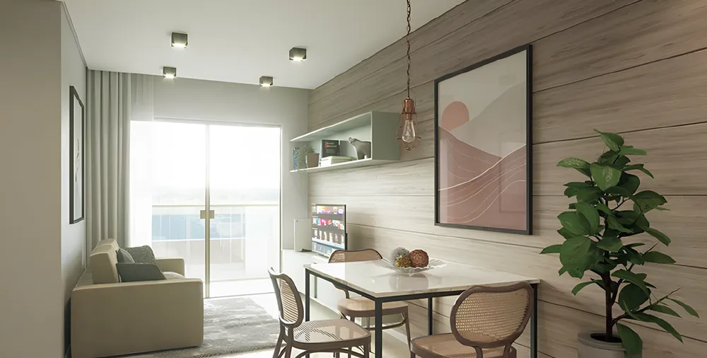 Apartamento, 3 quartos, 59 m² - Foto 2