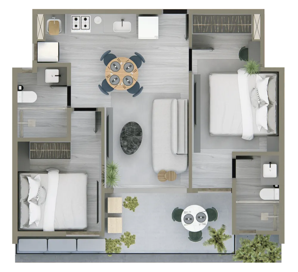 Loja-Salão, 51 m² - Foto 6