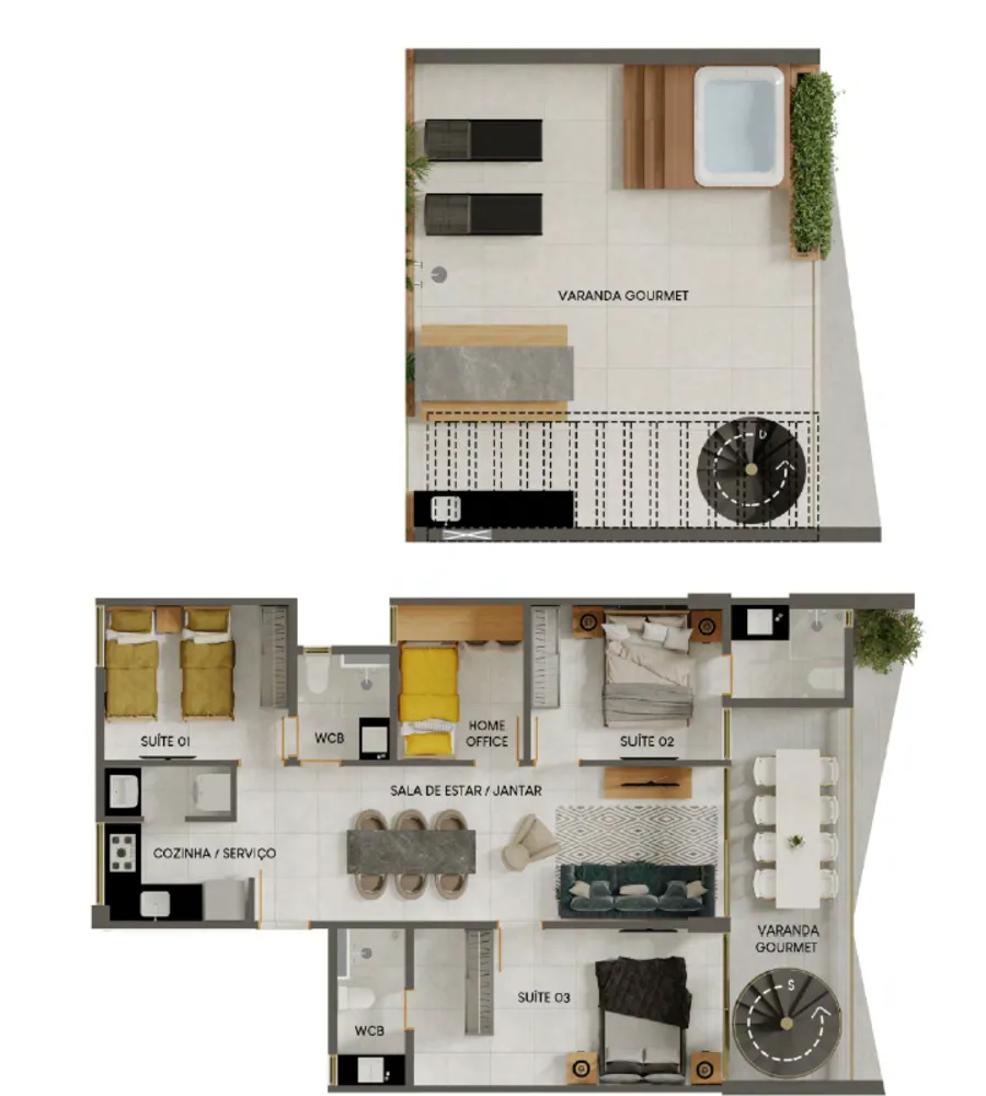 Loft, 136 m² - Foto 15