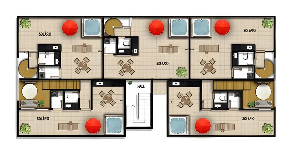 Cobertura, 2 quartos, 94 m² - Foto 6