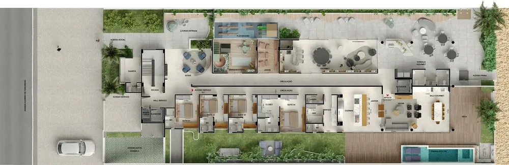 Apartamento, 4 quartos, 219 m² - Foto 2