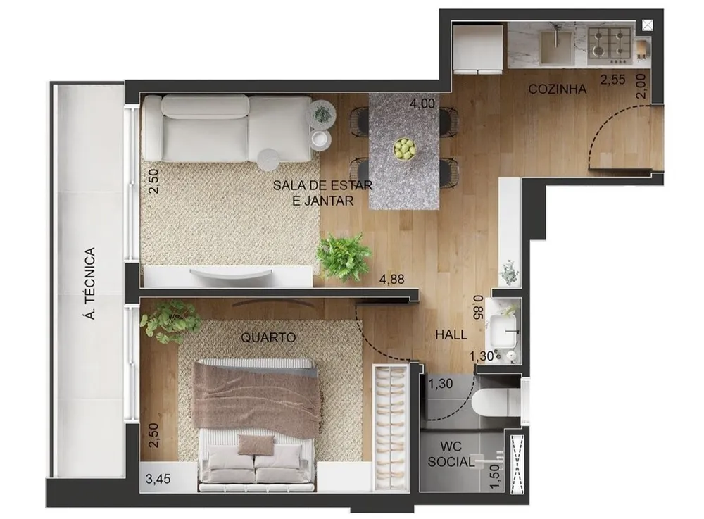 Apartamento, 3 quartos, 82 m² - Foto 10