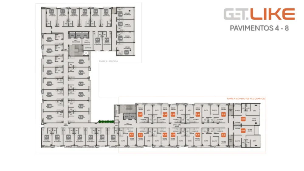 Apartamento, 1 quarto, 40 m² - Foto 12