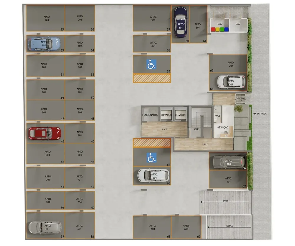 Apartamento, 3 quartos, 81 m² - Foto 1