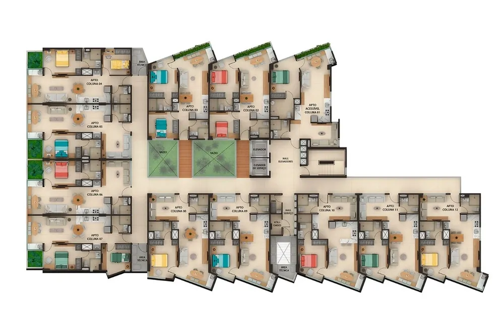 Cobertura, 1 quarto, 117 m² - Foto 12