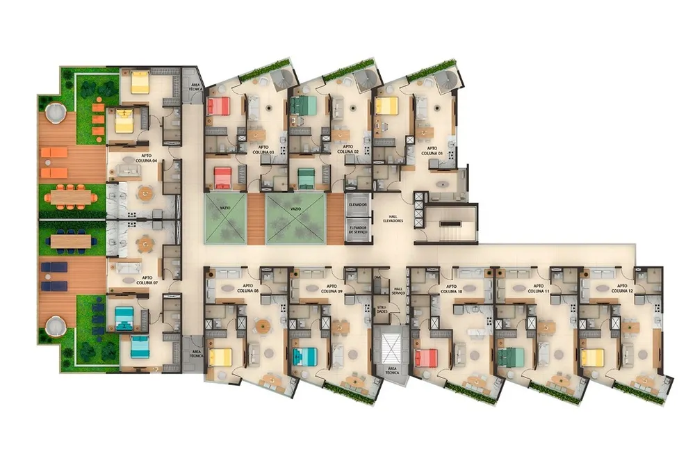 Cobertura, 1 quarto, 117 m² - Foto 11