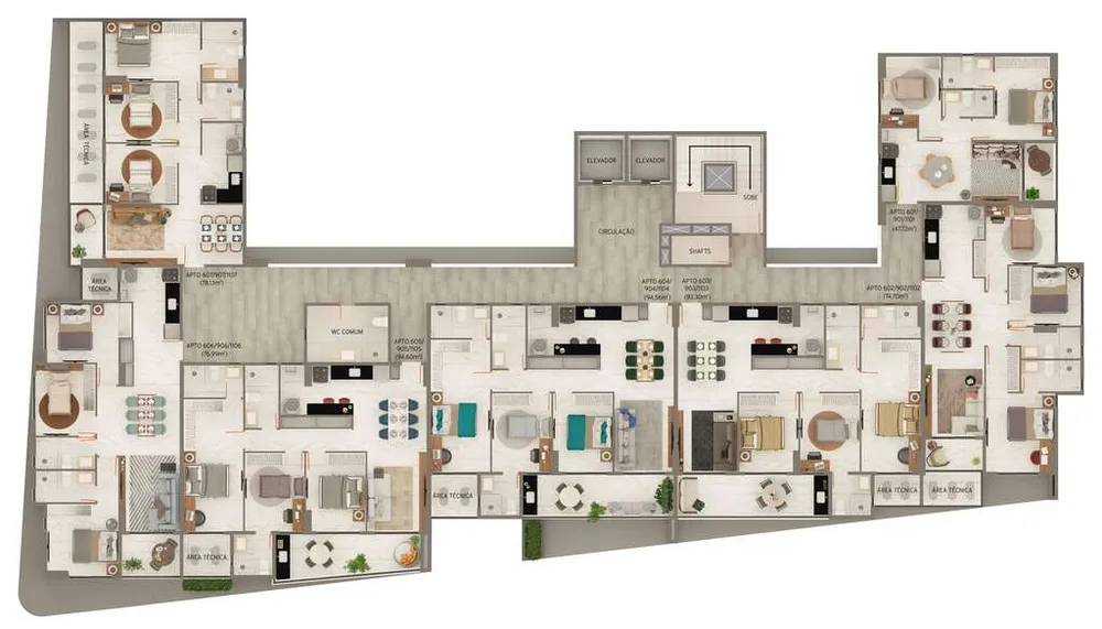 Apartamento, 3 quartos, 94 m² - Foto 12