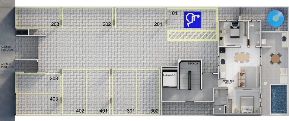 Apartamento, 2 quartos, 55 m² - Foto 16