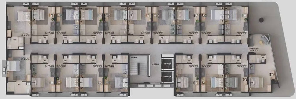 Loja-Salão, 17 m² - Foto 5