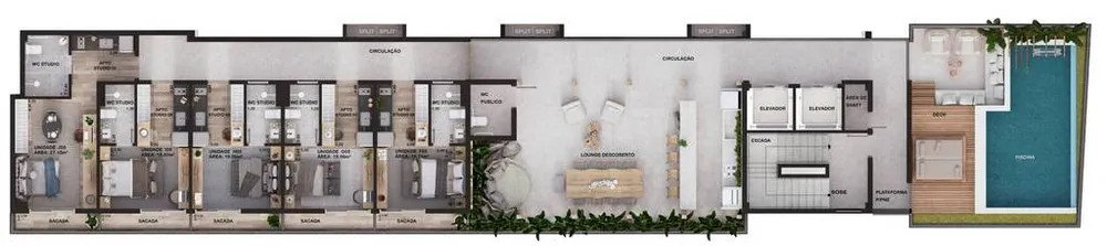 Loja-Salão, 30 m² - Foto 2