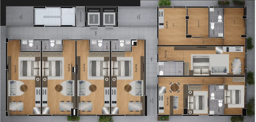 Apartamento, 2 quartos, 58 m² - Foto 12