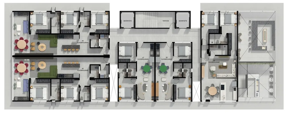 Apartamento, 2 quartos, 47 m² - Foto 10