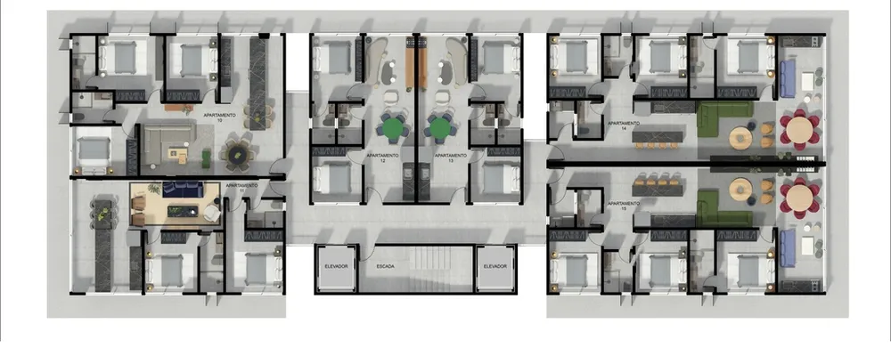 Apartamento, 2 quartos, 47 m² - Foto 11