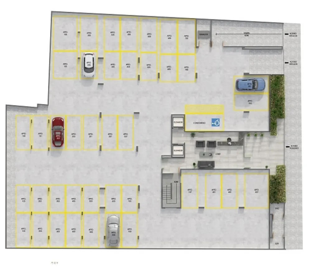Apartamento, 2 quartos, 56 m² - Foto 4
