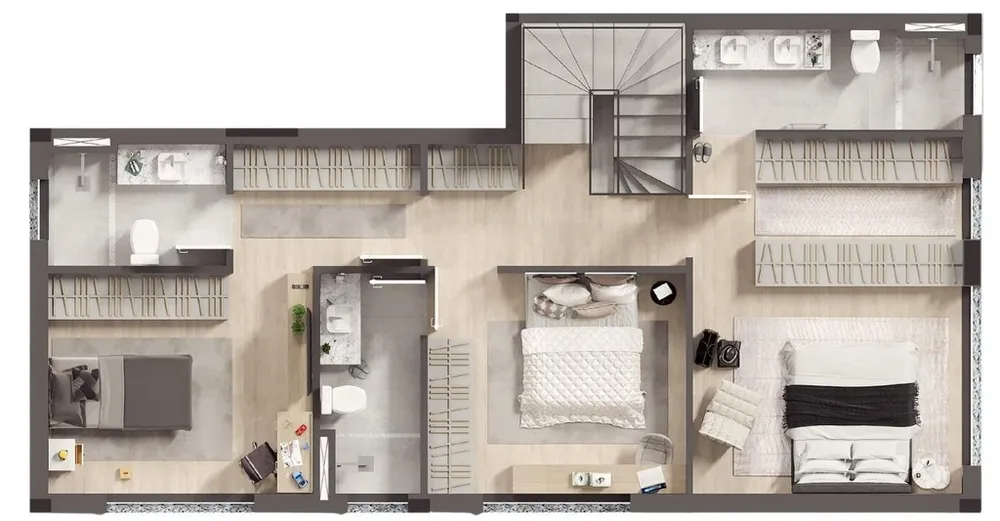 Apartamento, 2 quartos, 100 m² - Foto 3