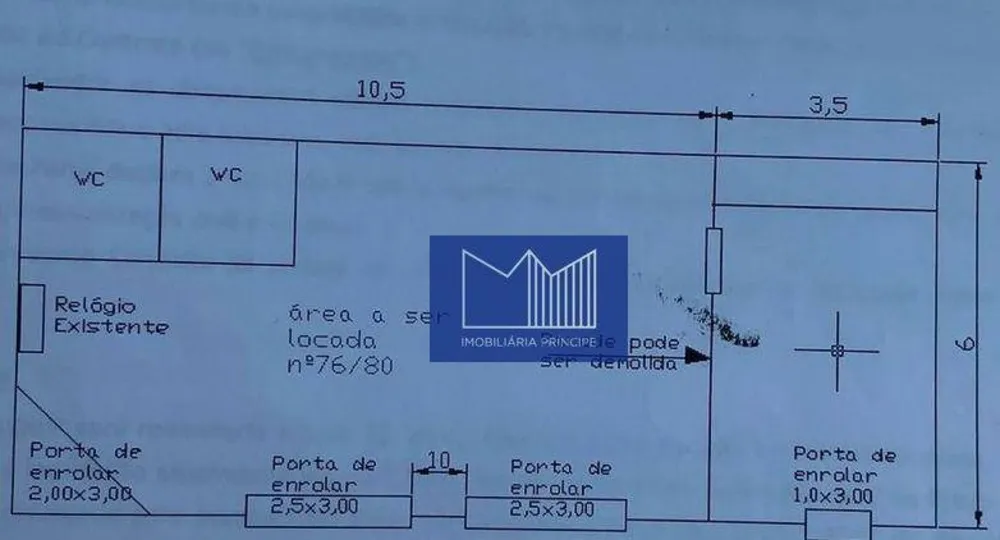 Loja-Salão, 80 m² - Foto 4